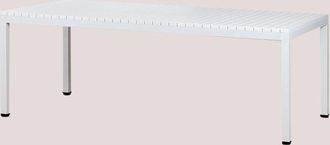 Sklum Sklum - Mesa De Comedor Rectangular En Aluminio (210x100 Cm) Marti