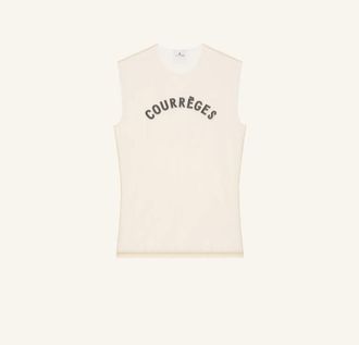 Courrèges Top Illusion Courrèges Tulle