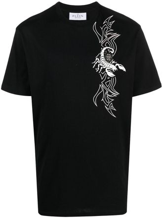 Philipp Plein T-shirt SS Scorpion girocollo - Nero