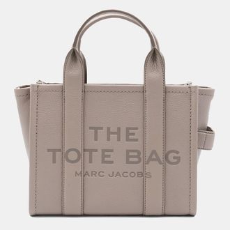 Marc Jacobs Ligth Grey Leather The Small Tote Bag