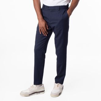 HUGO BOSS Slim-Fit Wool-Blend Trousers, Brand Size 50 (Waist Size 34)