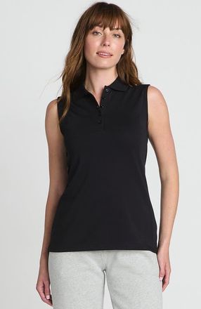 Lands End Supima Cotton Polo in Black at Nordstrom, Size X-Large