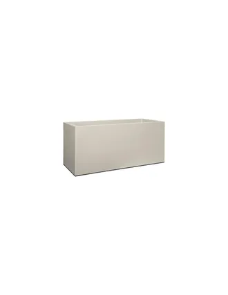 ELHO Maceta Rectangular Con Ruedas Vivo Mat De 90 Cm Gris C&aacute;lido - Elho