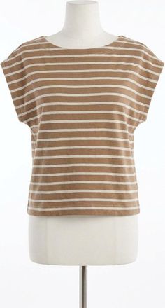 Z Supply Tilly Striped Top In Taro