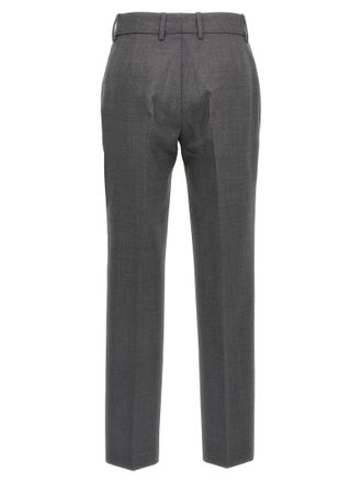 Ermanno Scervino Virgin Wool Trousers - Gray
