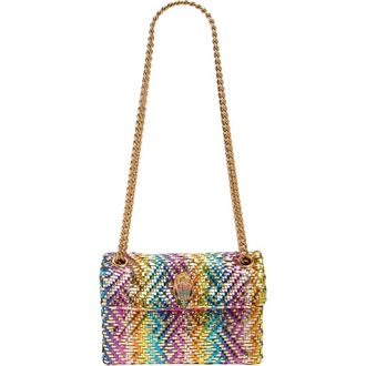Kurt Geiger Mini Kensington Convertible Crossbody Bag in Gold Multi at Nordstrom Rack
