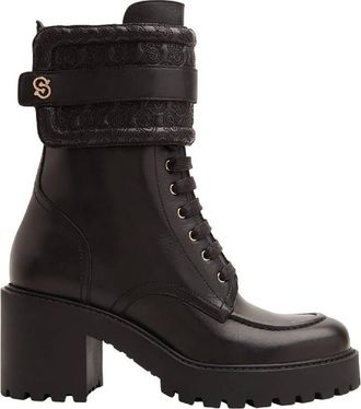 Ferragamo Shiraz High Top Leather Boots