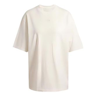 adidas (WMNS) adidas Washed Oversized T-Shirt Asia Sizing White JD0039