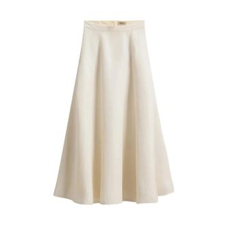 Woolrich Maxi Skirts, female, White, Size: S Maxi Skirt