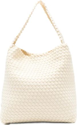 Naghedi medium Nomad Hobo woven tote bag - Beige