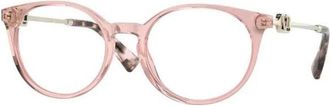 Valentino Rosa Zonnebril Va 3068 5155 - Dames - Brillen - Roze - 50 MM - Accessoires