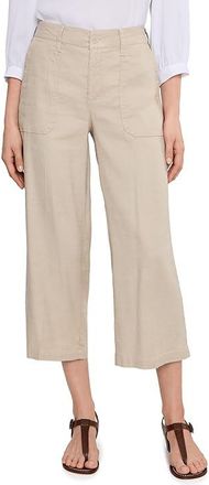 NYDJ Cargo Womens Clothing Feather : 10 25, Linen/Viscose