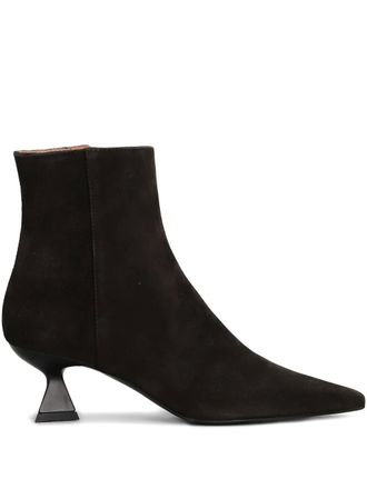 Roberto Festa Milano Jina pointed-toe sculpted-heel boots - Brown