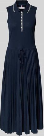 Tommy Hilfiger Tailliertes Freizeitkleid aus Baumwoll-Mix in Marine, Gr&ouml;&szlig;e XL