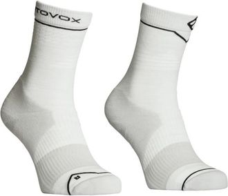 Ortovox Alpine Pro Comp Mid Socks Merinosocken f&uuml;r Damen | grau/wei&szlig;