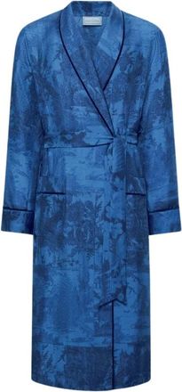 Pierre-Louis Mascia Robes, female, Blue, Size: ONE SIZE Aloe GUM Dressing Gown
