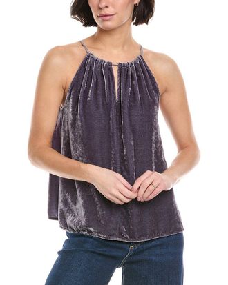 Velvet Velvet By Graham & Spencer Aleah Silk-Blend Top