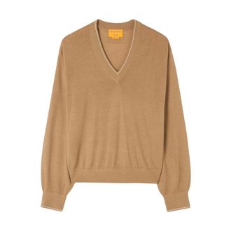 Guest In Residence The V - Knitwear - Mujer - Beige - M