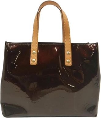 Louis Vuitton Pre-owned Monogram Vernis Handbag - Dames - Vintage Shopper - Bruin - ONE Size - Vintage