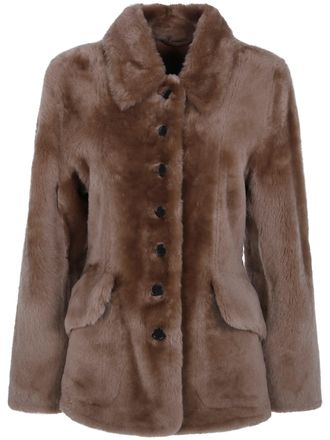 By Malene Birger Shearling Jacket Adeline