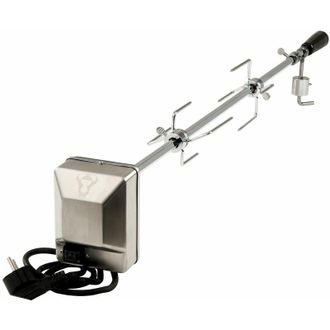 No Brand No Brand - BBQ-Toro Set universale di spiedini per griglia, 90 cm, acciaio inox Motore 220V - 240V