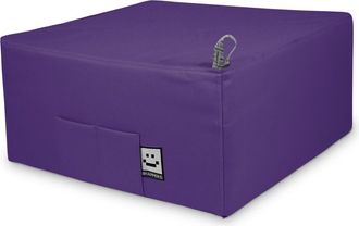 Happers Puff Cama Individual Para Una Persona Polipiel Lila Happers &Uacute;nico Lila