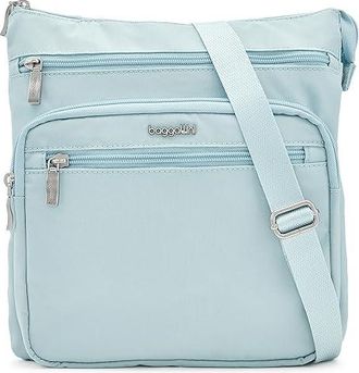 Baggallini Out and About Crossbody Cross Body Womens Handbags Pool, Nylon