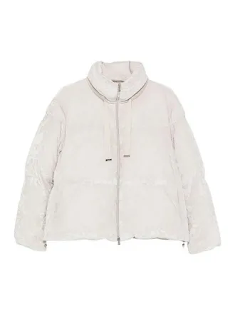 Herno Velvet Puff Coat
