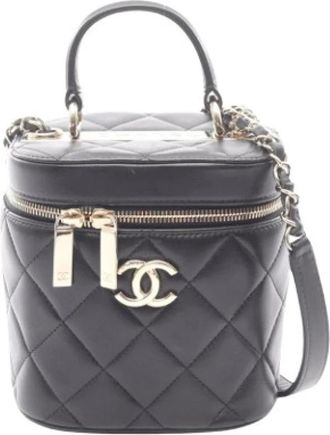 Chanel Pre-owned Bolso Cubo Vintage - Pre-owned - Mujer - Negro - ONE SIZE