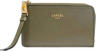 Lancel Tarjetero con cremallera Origami - Accessories - Mujer - Verde - ONE SIZE