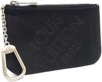 Louis Vuitton Black Noir Damier Geant Coin Purse/Coin Case (Pre-Owned)
