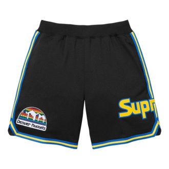SUPREME x Mitchell & Ness SS26 Teams Basketball Short Black SUP-SS26-282-BLK