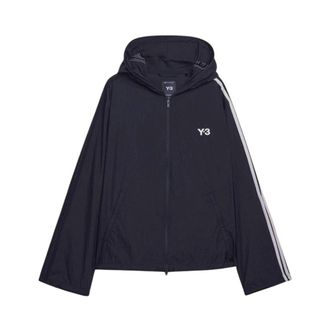 Yohji Yamamoto Nyl Wire 3S TT - Heren - Zomerjassen - Zwart - M - Nylon - Jassen