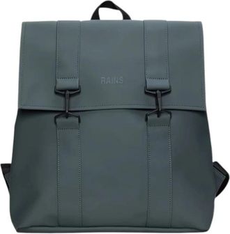 Rains MSN Bag - unisex - Rugzakken - Grijs - ONE Size - Polyester - Tassen