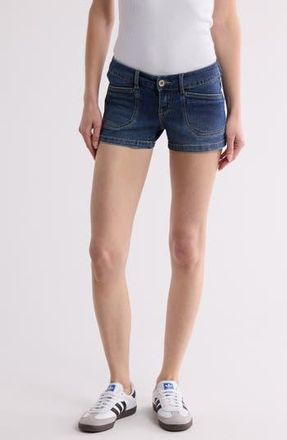 Unionbay Delaney Utility Denim Shorts in Siren Blue at Nordstrom Rack, Size 11