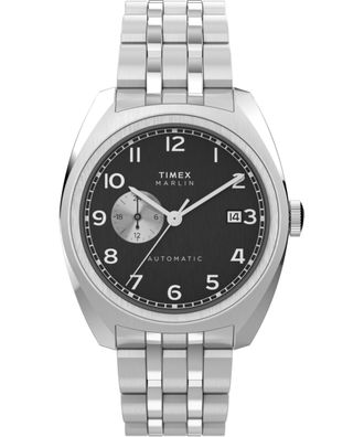 Timex Marlin Mens Silver Watch TW2W58800 Stainless Steel (archived) - One Size