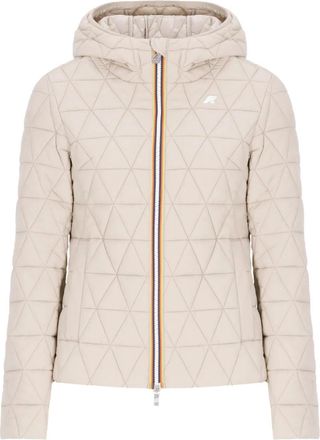 K-Way Lil Diamond gewatteerd jack - Beige