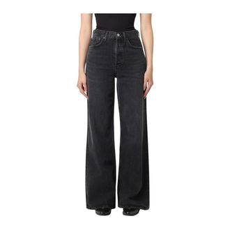 A Gold E Dames, Jeans, Zwart, Maat: W24