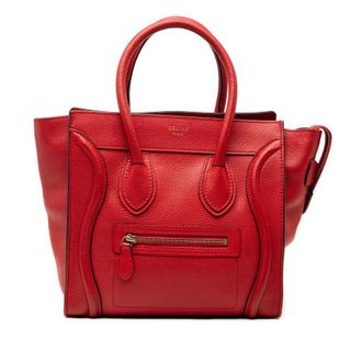 Celine Pre-owned Celine Micro Calfskin Luggage Tote Ladies 4FPZCJY0ZQ8LVIUT