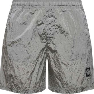 Stone Island Hombre, Pantalones cortos, Gris, Talla: XL