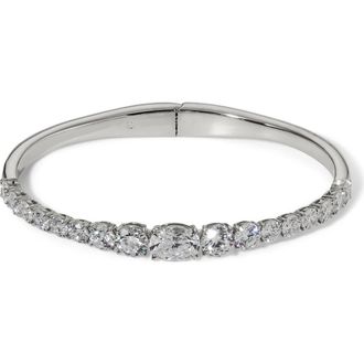 Nadri Stellar Hinge Bracelet in Rhodium at Nordstrom
