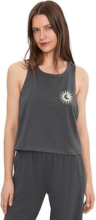 Spiritual Gangster Lunar Sol Comet Tank Top Womens Clothing Vintage Black : XS, Cotton