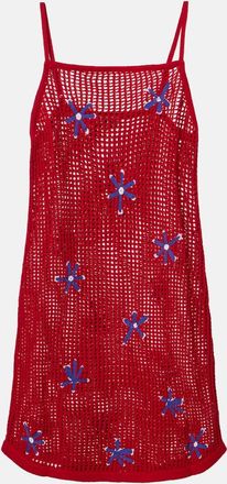 Staud Rio crochet cotton beach dress