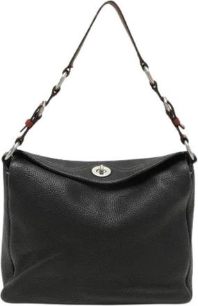 Coach Pre-owned Chelsea Hobo - Dames - Vintage Schoudertas - Zwart - ONE Size - Leer - Vintage