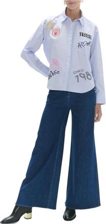 Lola Casademunt Donna, Camicette, Blu, XS, new