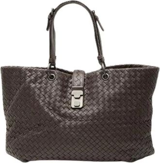 Bottega Veneta Borsa Tote in Pelle Intrecciata Pre-owned - - Pre-owned - Donna - Marrone - ONE SIZE