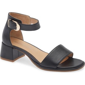 Regarde le ciel Nory Ankle Strap Sandal in Garment Black at Nordstrom, Size 10.5-11Us