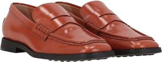 Tod's Womens Rust Flat, Size 6.5