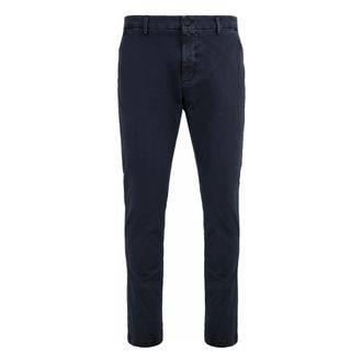 Bomboogie Pantalones Chinos Ajustados - Trousers - Hombre - Azul - W36