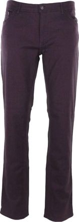 Brax Mens Cooper Regular Fit Wool-Look Five Pocket In Merlot